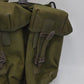 British Army Olive Green PLCE Left Hand Double Ammunition Pouch – Dated 1989