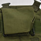 British Army Olive Green PLCE Double Ammunition Pouch – Drop Loop