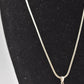 Vintage Sterling Silver 925 Necklace with Articulated Poodle Dog Pendant – 46cm