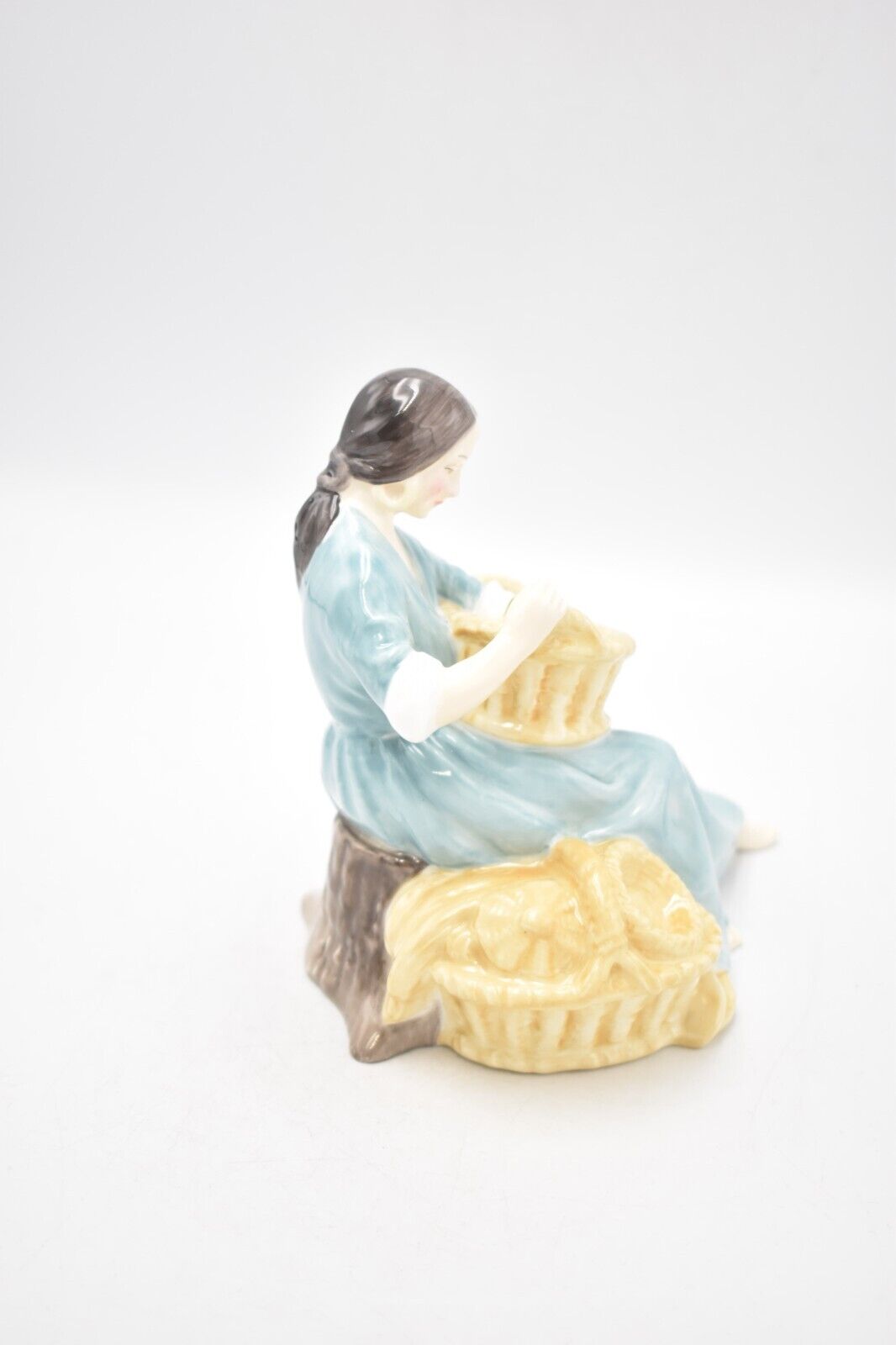 Royal Doulton The Basket Weaver HN2245 Retired Figurine Ornament