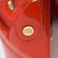 Ted Baker Red Patent Crossbody Handbag – Glossy Ladies Bag with Adjustable Strap
