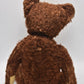 Antique American Mohair Teddy Bear Black Boot Button Eyes Fully Jointed 44cm