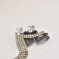 Vintage Rhinestone Glitzy Dancing Couple Brooch – Women's Jewellery