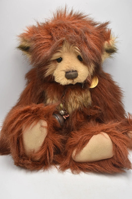 Charlie Bears Rula Teddy Bear Retired Tagged Isabelle Lee Designed