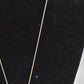 Vintage Sterling Silver 925 and Calsilica Pendant Necklace 46cm