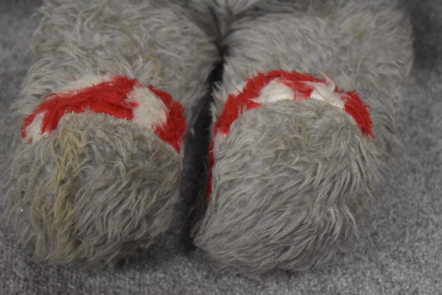 Vintage 1960s Lefray Large Plush Teddy Bear with Tongue Tagged 60cm