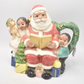 Vintage Fitz and Floyd Omnibus Santa Claus Father Christmas Teapot 22.5cm