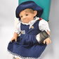 Vintage D'Anton Jos Shirley Girl Doll Hard Plastic Expressions Doll