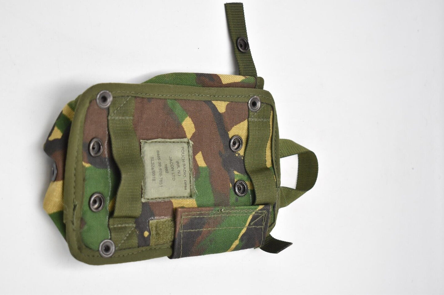 British Army DPM Woodland Radio PLCE Webbing Pouch