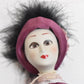 Vintage Porcelain Doll – Creepy Haunted Doll with High Heels & Silk Outfit