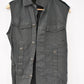 German Army Moleskin Cotton Sleeveless Shirt Vest Jacket – 38" Chest, Military