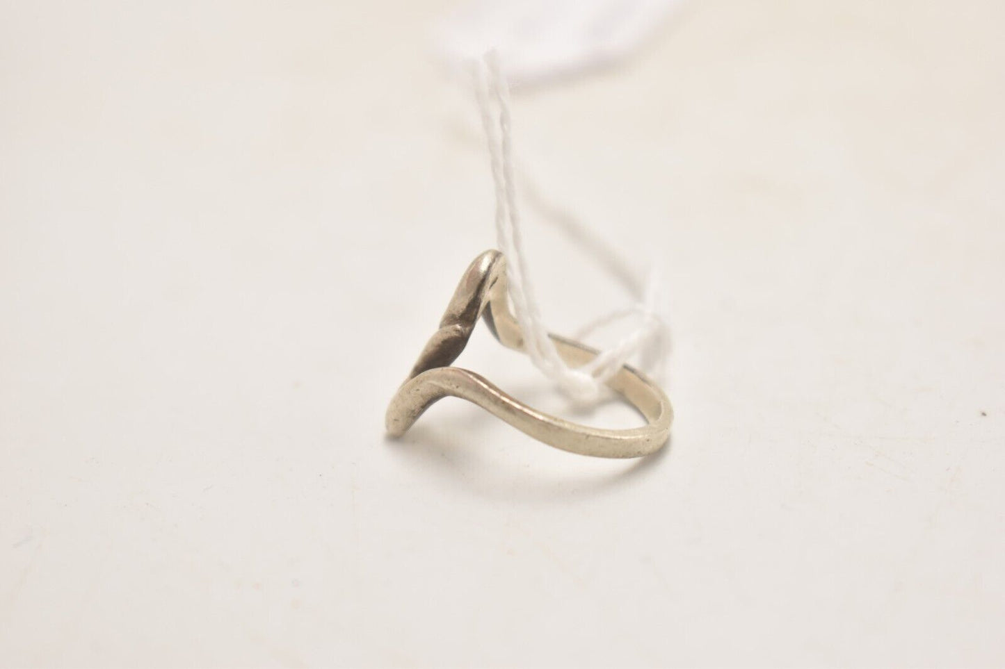 Vintage Sterling Silver 925 Wave Ring – Size K
