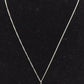 Vintage 925 Sterling Silver Spider Web Pendant Necklace - 42cm