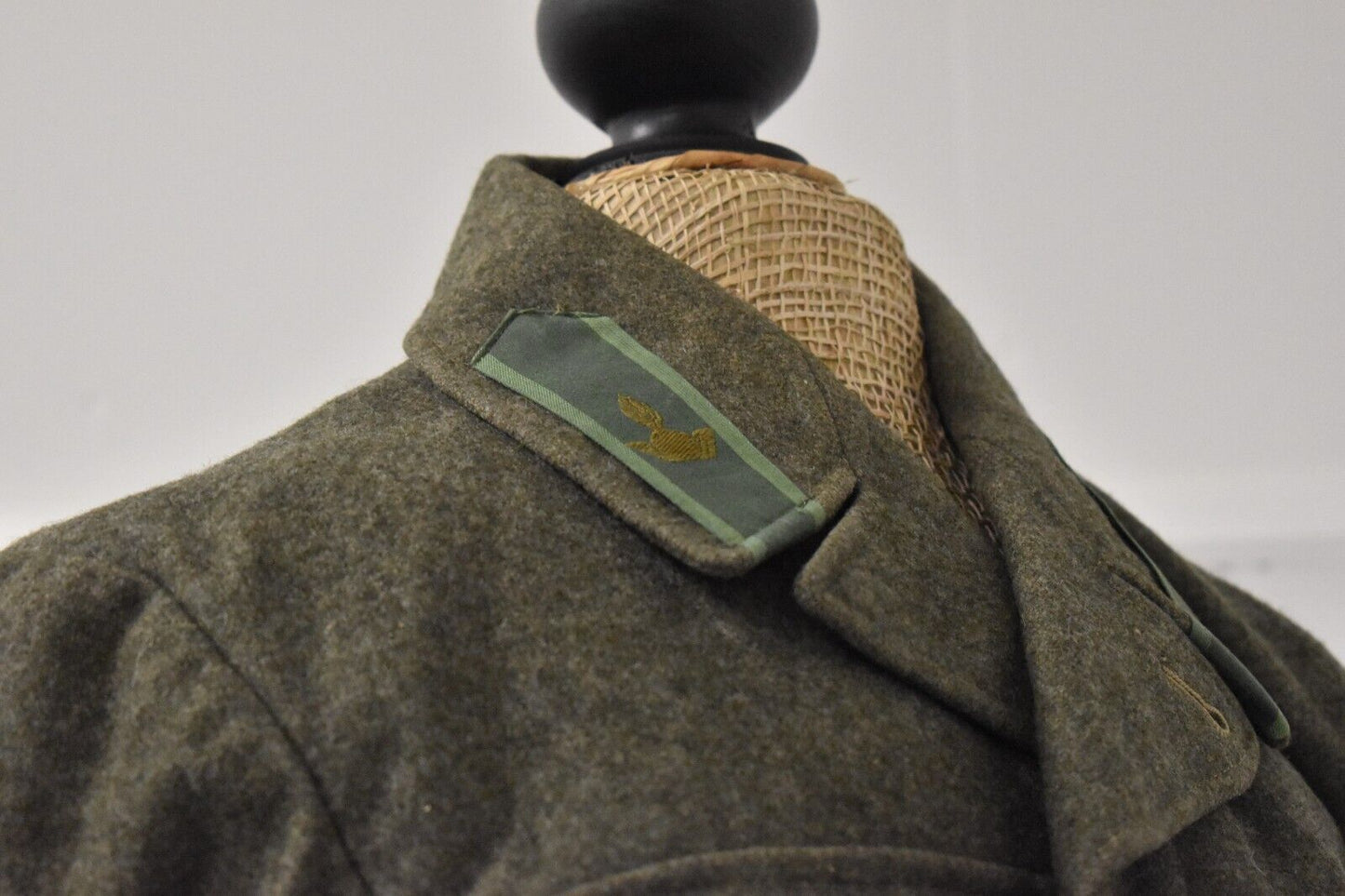 WWII Swedish Army 1942 Artillery Wool Tunic Jacket – 40" Chest