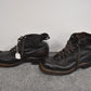 Vintage Norwegian Military Brown Leather Combat Boots – UK Size 6