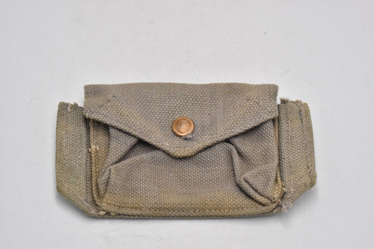 British Army RAF WWII Pistol Ammunition Pouch – 1942 Dated Webbing