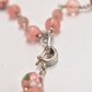 Vintage Cloisonné & Cherry Quartz Beaded Pendant Necklace – SR China