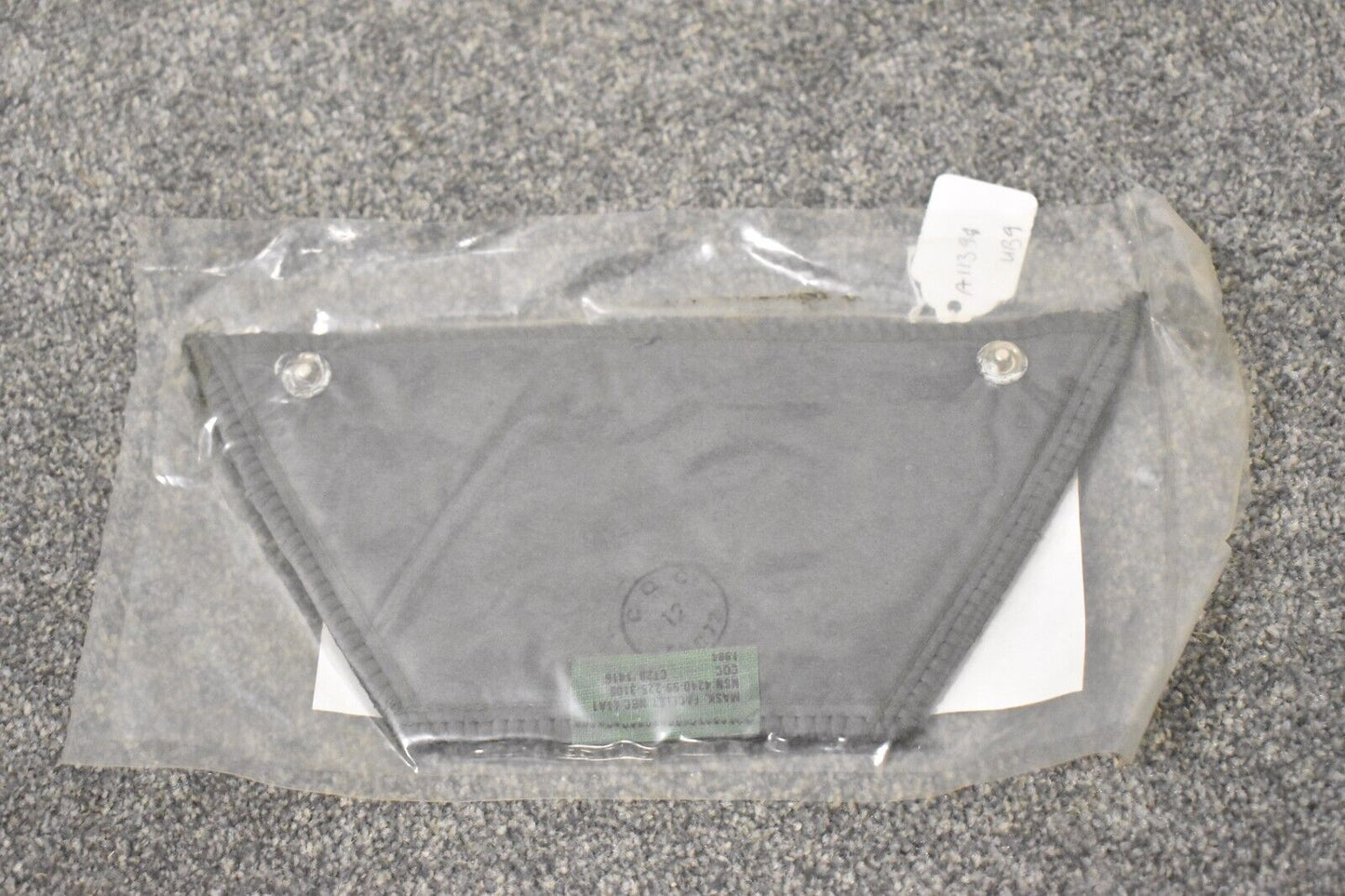 British Army NBC Mask Facelet - Sealed (Dated 1984)