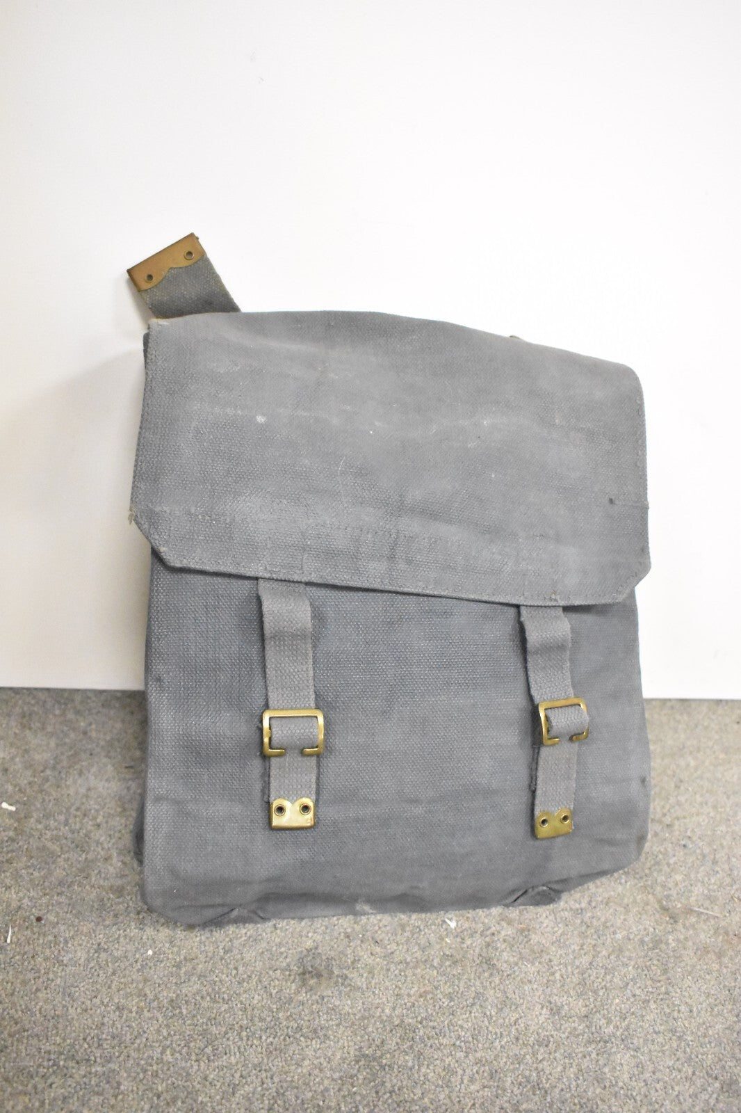 British RAF 37 Pattern Blue Large Pack Haversack Canvas Bag – Dated 1952
