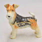 Vintage Fox Airedale Terrier Bejewelled Trinket Box – Hinged Decorative Box