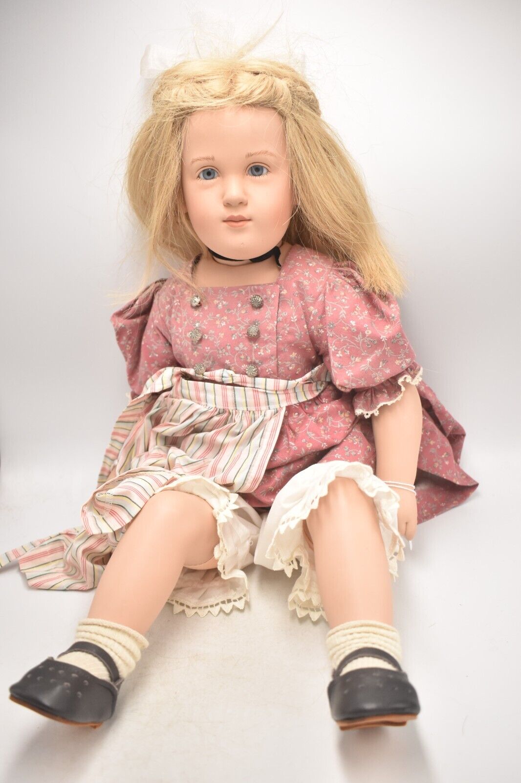 Vintage Götz Doll Lisa – Realistic Vinyl Life-Like Girl Doll by Sabine Esche