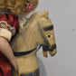 Ashton Drake Porcelain Doll – Rock A Bye & Good Night – Wooden Rocking Horse