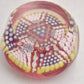 Vintage Perthshire Millefiori and Radial Twist Paperweight Decorative Art Glass