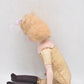 Antique Armand Marseille Bisque Head Leather Body 370 AM DEP Human Hair Doll