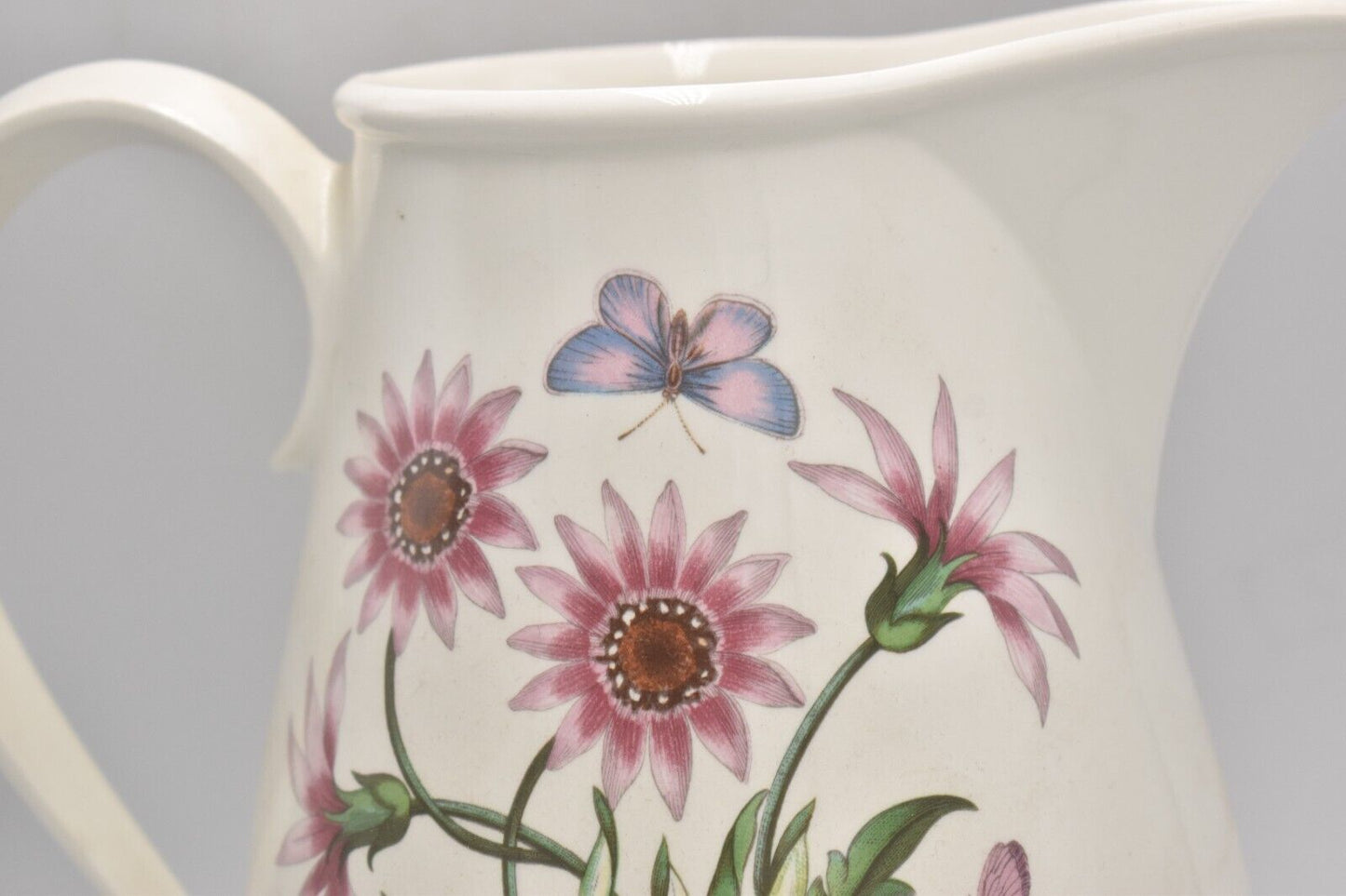 Vintage Portmeirion Jug Gazania Ringens Flowers - Decorative
