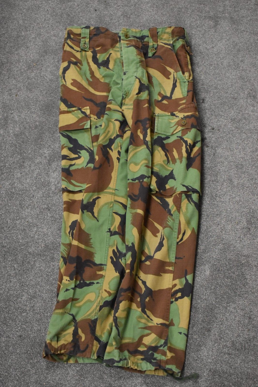 British Army 68 Pattern Tropical Jungle DPM Camo Combat Trousers – 30" Waist