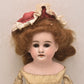 Antique German Cuno Otto & Dressel Bisque Head Leather Body Doll 48cm