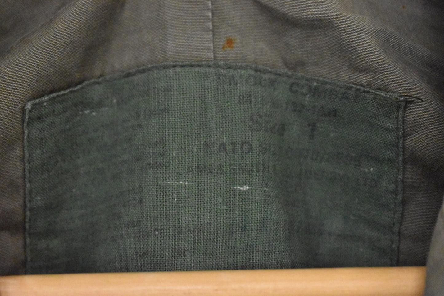 British Army 68 Pattern DPM Combat Smock Jacket Size 44" Chest