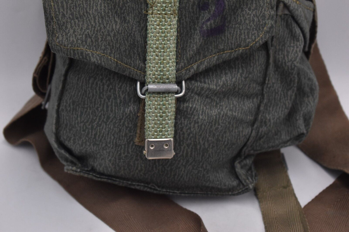 Polish Army Wz.68 Gas Mask Bag – Soviet Era Moro Camo
