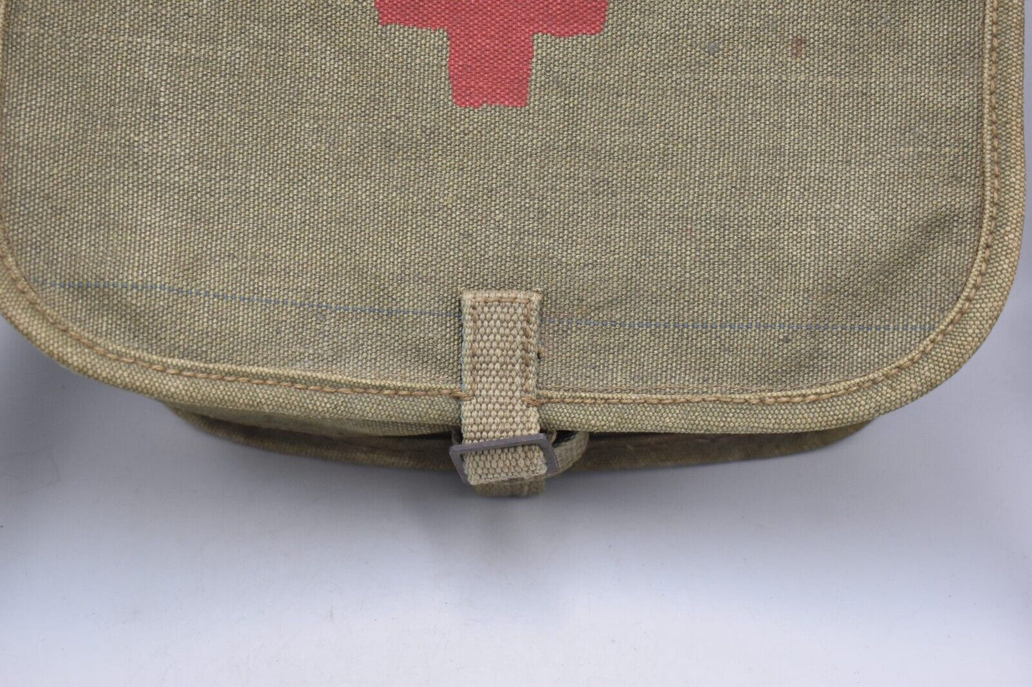 Vintage Polish Army Wz-46 Medic’s Bag / Medical Satchel – Straps Dated 1937