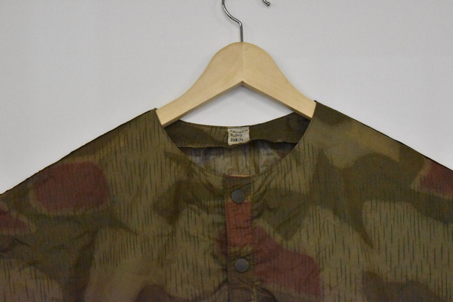 Vintage West German BGS Sumpftarn Sleeveless Poncho – Size M