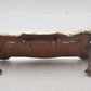 Antique Edwardian Cast Iron Letterbox Slot White 20cm