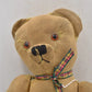 Antique Vintage Mohair Teddy Bear 36cm Fully Jointed Glass Eyes Kapok Stuffed