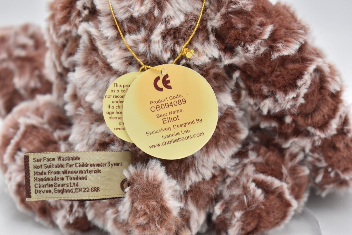 Charlie Bears Elliot – Retired & Tagged – Isabelle Lee Designed