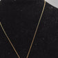 Vintage 9ct Yellow Gold Gemstone Pendant Necklace
