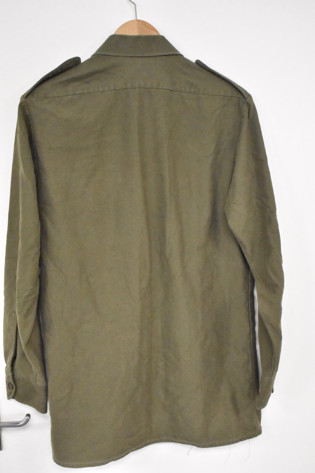 Vintage German Army Olive Shirt – 40" Chest – Dated 1985