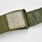 British Army Olive Green Tactical Adjustable Heavy Duty PLCE Webbing Belt