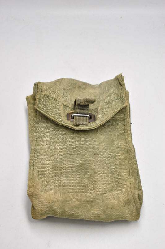 Vintage M39 Swedish Army Green Webbing Utility / Ammo Pouch – Military Surplus