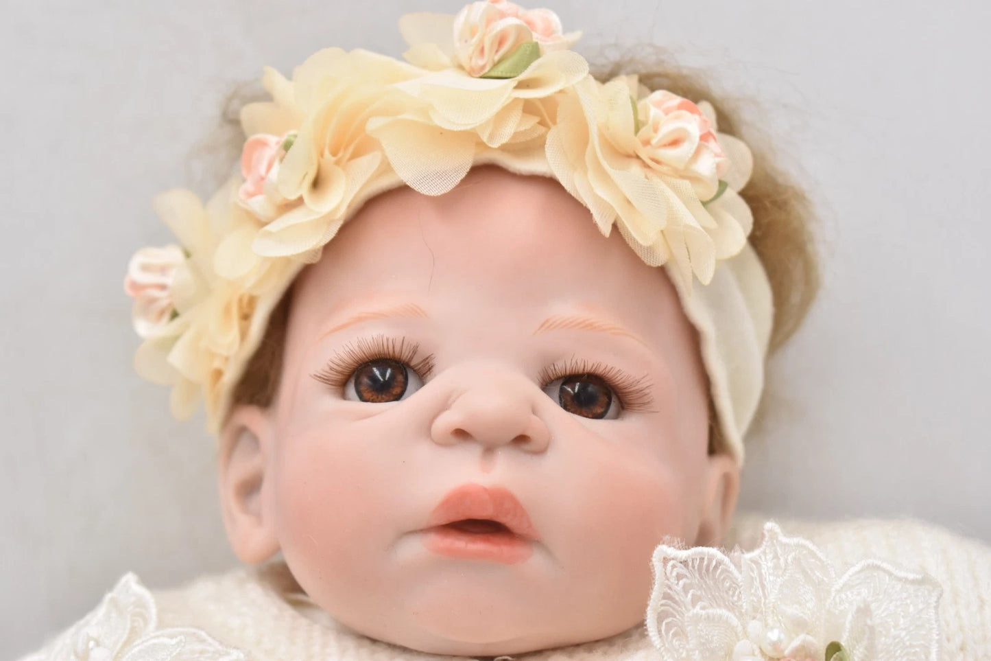 Ashton-Drake Galleries Cherish Reborn Baby Doll 42cm Lifelike Collectible