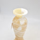 Vintage Onyx Marble Bud Vase – Hand Carved Decorative – 20cm