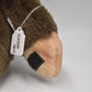 Vintage Tebro Brown Gorilla Monkey Soft Toy Plush – Retired