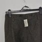 Swedish Army WWII Olive Grey Wool Field Trousers with Leather Straps Dated 1941