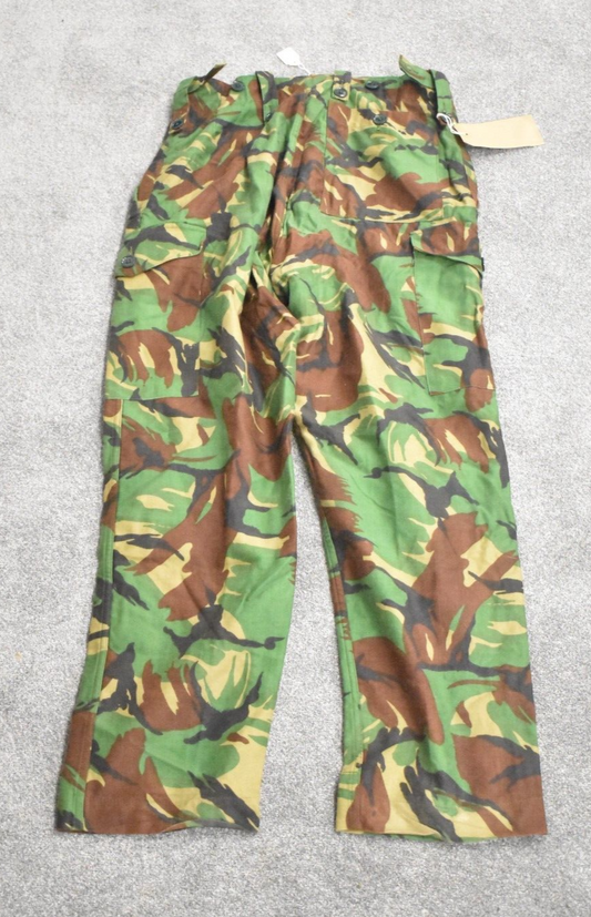 British Army DPM 1968 Pattern Combat Trousers - Size 32" Waist, Falklands Era