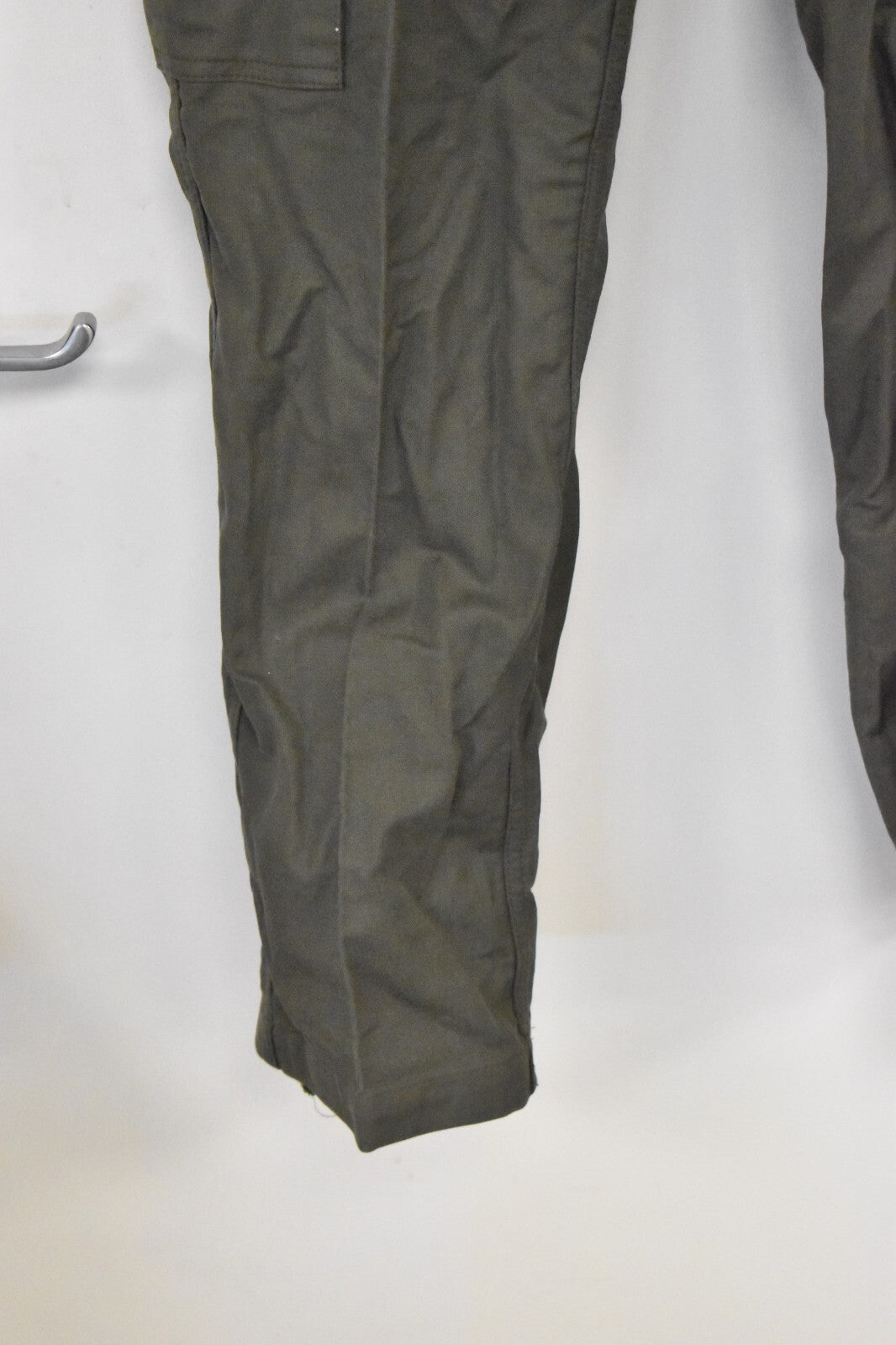 Vintage German Army Moleskin Canvas Combat Trousers – W32" L31"