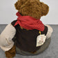 Anita Hill Artist Teddy Bear “Billy Bookworm” OOAK – 70cm Mohair – Fully Jointed