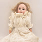 Antique Schoenau & Hoffmeister 1181 Bisque Doll 50cm Sleepy Eyes Part Leather